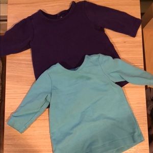 Primary shirt bundle - purple and light teal